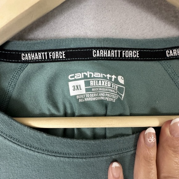 Men's Carhartt Loose Fit Heavyweight Short Sleeve Pocket T-Shirt. 3XL - Picture 3 of 6